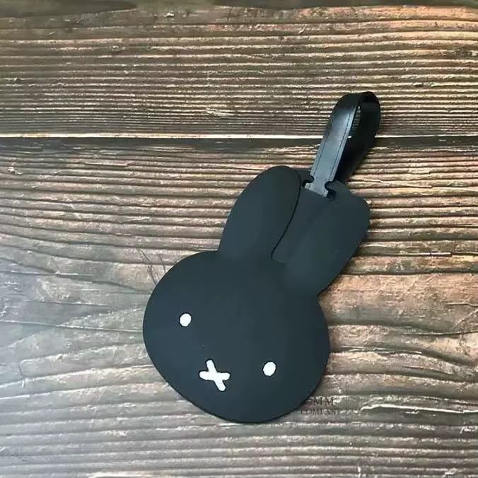 Nouvelle Étiquette de Bagage Mignonne Miffy Lapin Anime pour Valise, Sac à Dos et Carte d'Embarqueme