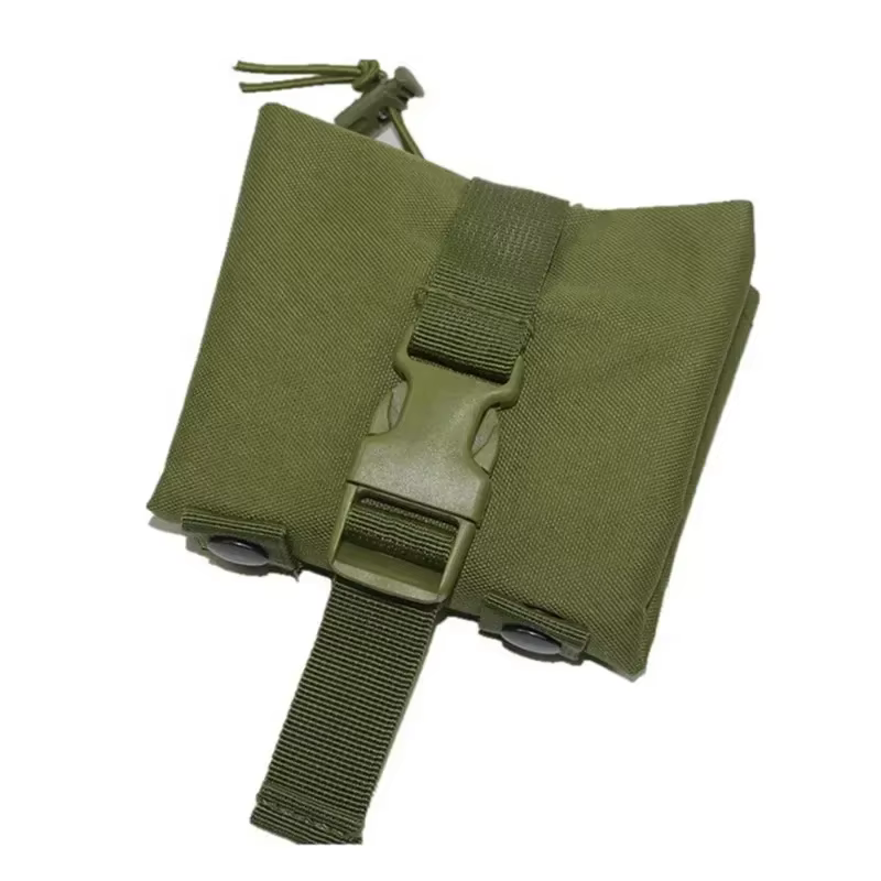 Petit sac de taille pliant Molle pour magazines tactiques, pochette de décharge pour chasse, munitio