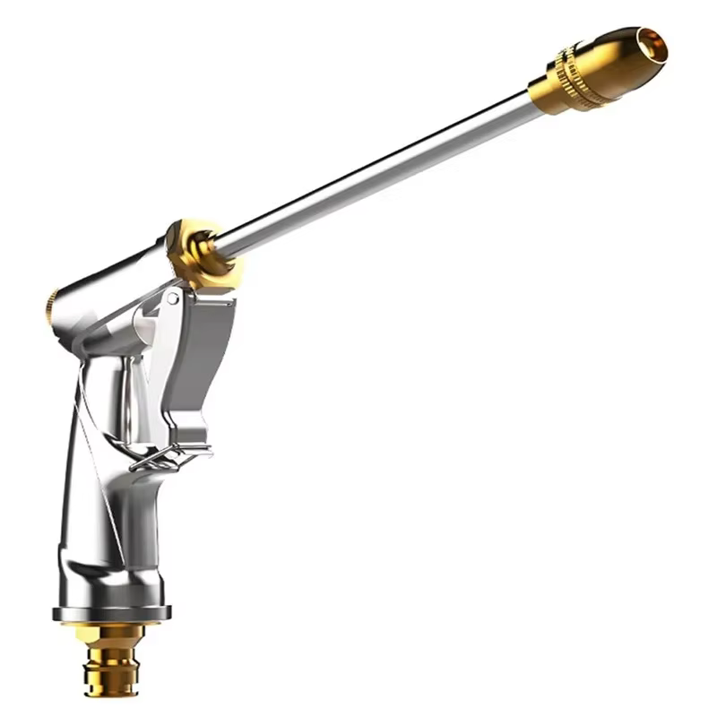 Pulvérisateur de jardin, buse de tuyau d'eau haute pression, pistolet de pulvérisation réglable pour