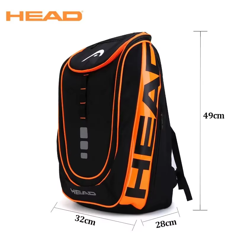 Sac à dos de tennis radical pour hommes et femmes, sac de tennis, sac à dos de padel, pack de 2 raqu