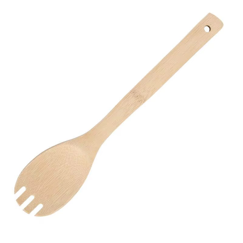 Ensemble d'ustensiles de cuisine en bois, spatule de cuisine en bambou, cuillères, outils à Long man