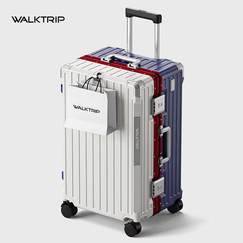 Valise de voyage de luxe, haute qualité, matériau PC épaissi, bagage à roulettes avec cadre en alumi