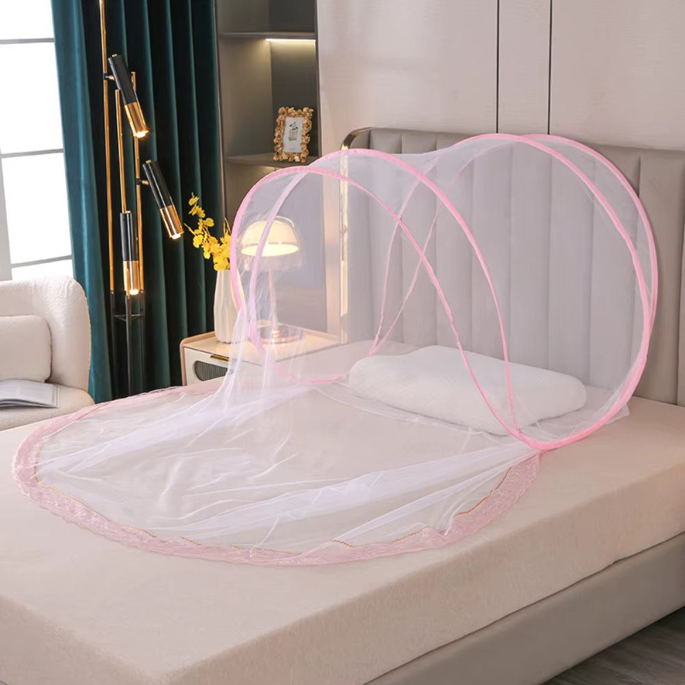 Moustiquaire pliable anti-moustiques pour voyages, pour dormir la tête, moustiquaire simple Portable