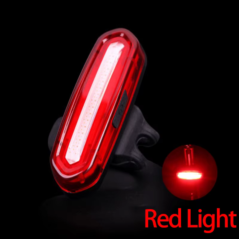 Feu arrière de cyclisme en plein air, chargeur USB, feux d'avertissement Led pour vélo de montagne, 