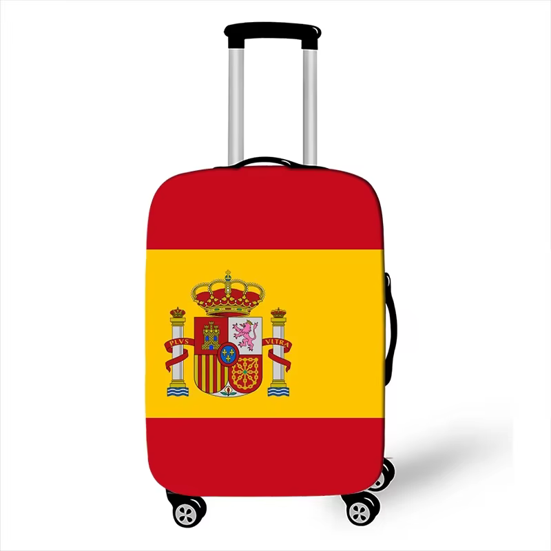 Housse de protection pour bagages, drapeau du Burundi/zélia, accessoires pour voyage, housses de pro