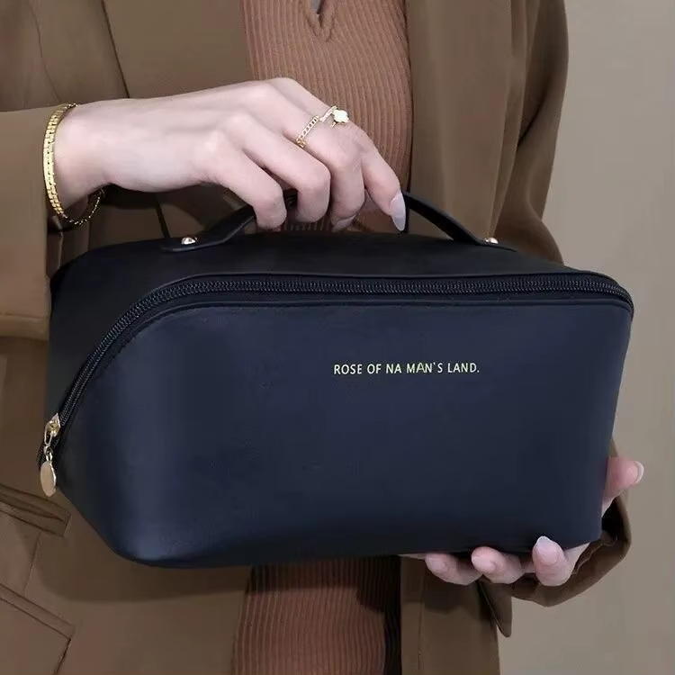 Sac de rangement de bagages, trousse de maquillage de voyage de capacité pour la saint-valentin, com