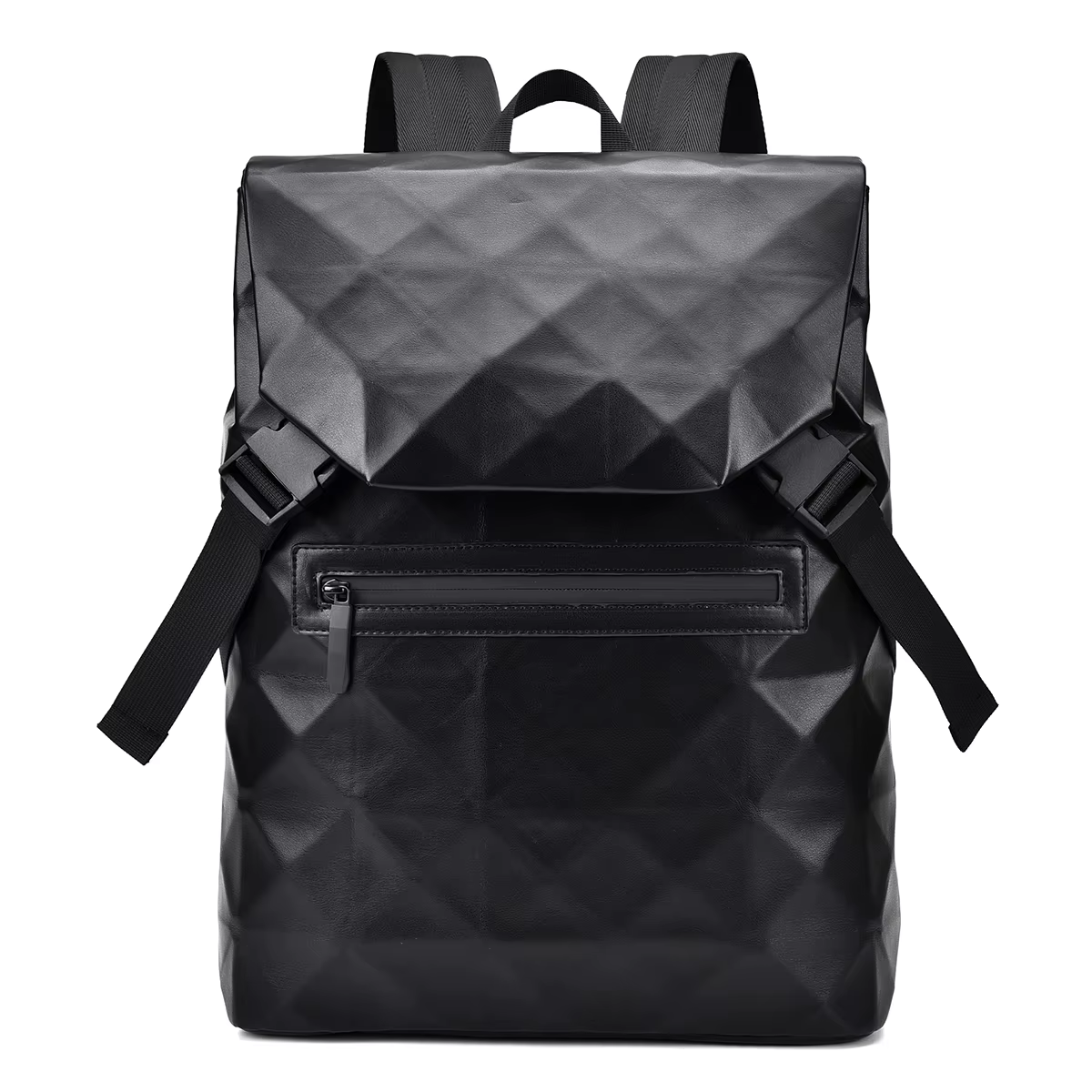 Sac à dos à motif géométrique pour hommes, sac à dos décontracté résistant à l'eau, sac de voyage de