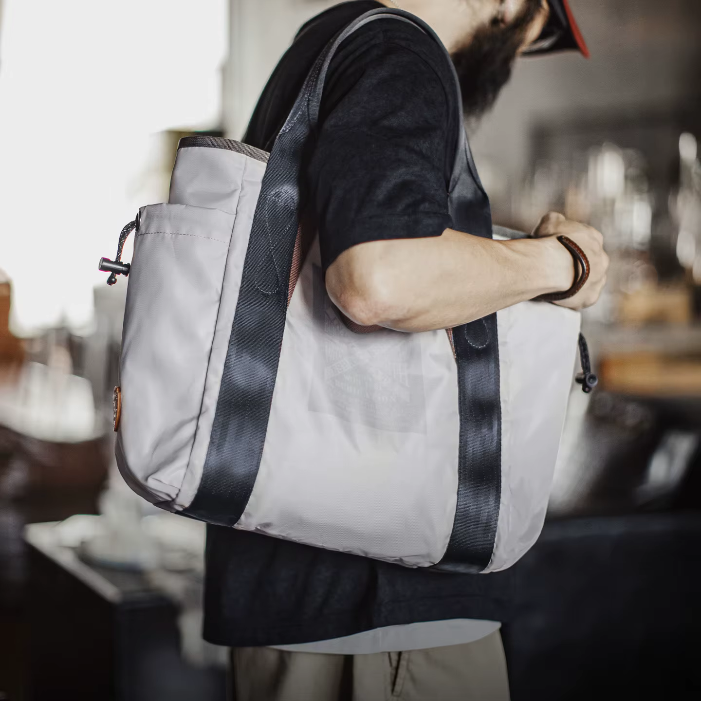 Maden – sac fourre-tout étanche pour hommes, grande capacité, sac à bandoulière pour ordinateur port