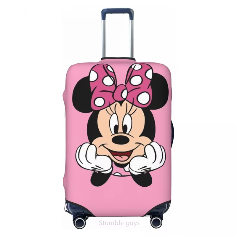 Housse de bagage de voyage à la mode, Design M-Minnies, élastique, convient aux valises de 18 à 32 p