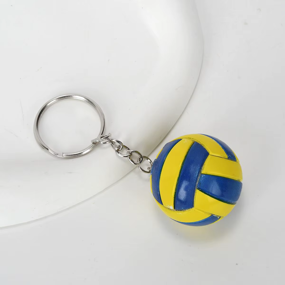 Porte-clés de volley-ball coloré (10-30 pièces) – Accessoire sportif pour clés de voiture, idéal pou