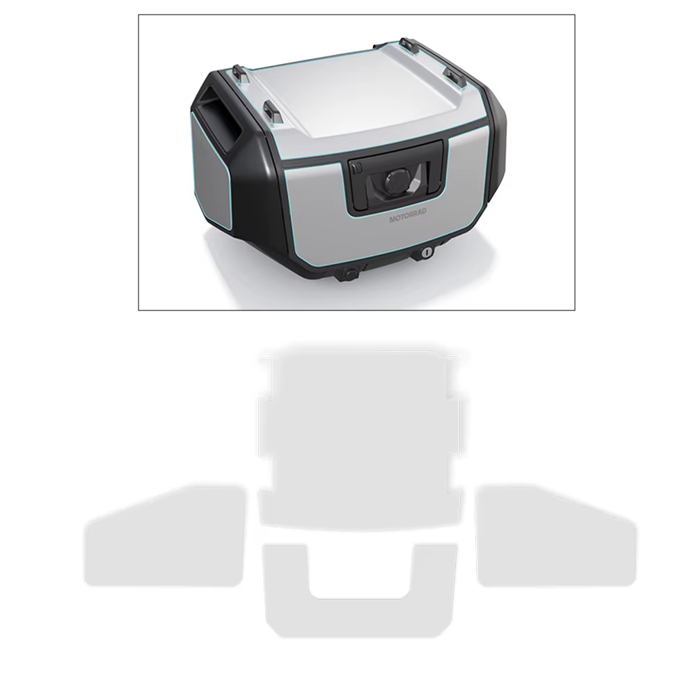 Kit de film de protection de peinture de valise en TPU, accessoires pour BMW R1300GS R 1300 GS 2023-