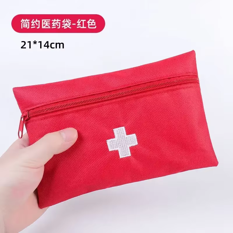 Trousse de premiers secours voyage Camping en plein air utile Mini sac de rangement de médicaments C