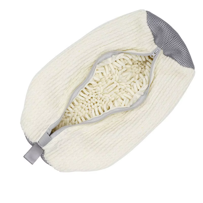 Fibre Fluffy 360 °     Sac de lavage de chaussures Surround Cleaning - Sac à linge réutilisable, dur