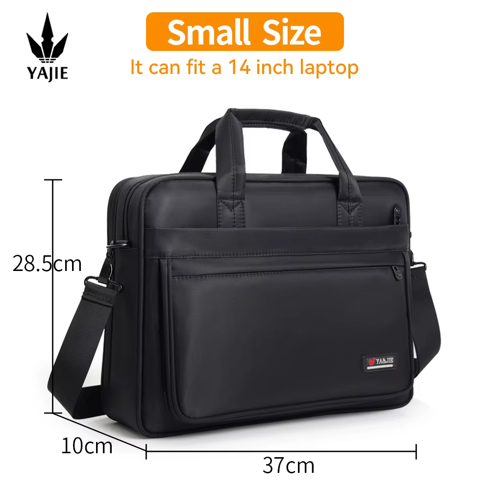 Grand sac fourre-tout en toile pour ordinateur portable pour homme, étuis à bombes, sac d'ordinateur