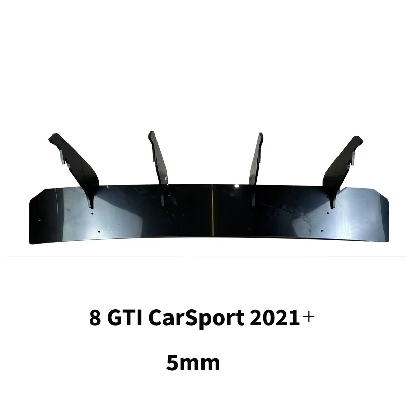 Style CS pour VW Golf MK8 GTI Clubsport 2021 + lèvre de pare-chocs arrière diffuseur inférieur acces