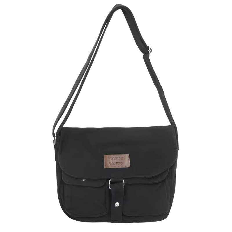 Sacs de messager d'école pour femmes pour femmes épaule dames sac à main de créateur solide grande c