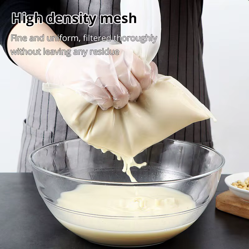 Sac Filtrant d'Isolation Thermique à 200 Mailles, Accessoire de Qualité Alimentaire, pour le Tofu, l