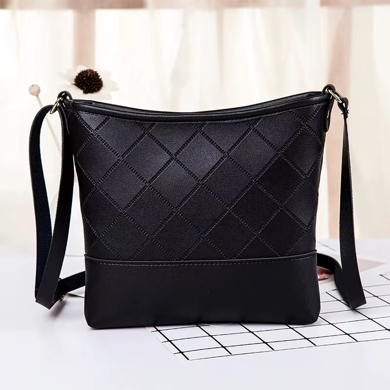 Petit sac à bandoulière pour femmes, sac seau à motif Floral à la mode, Surface souple, matériau Pu,