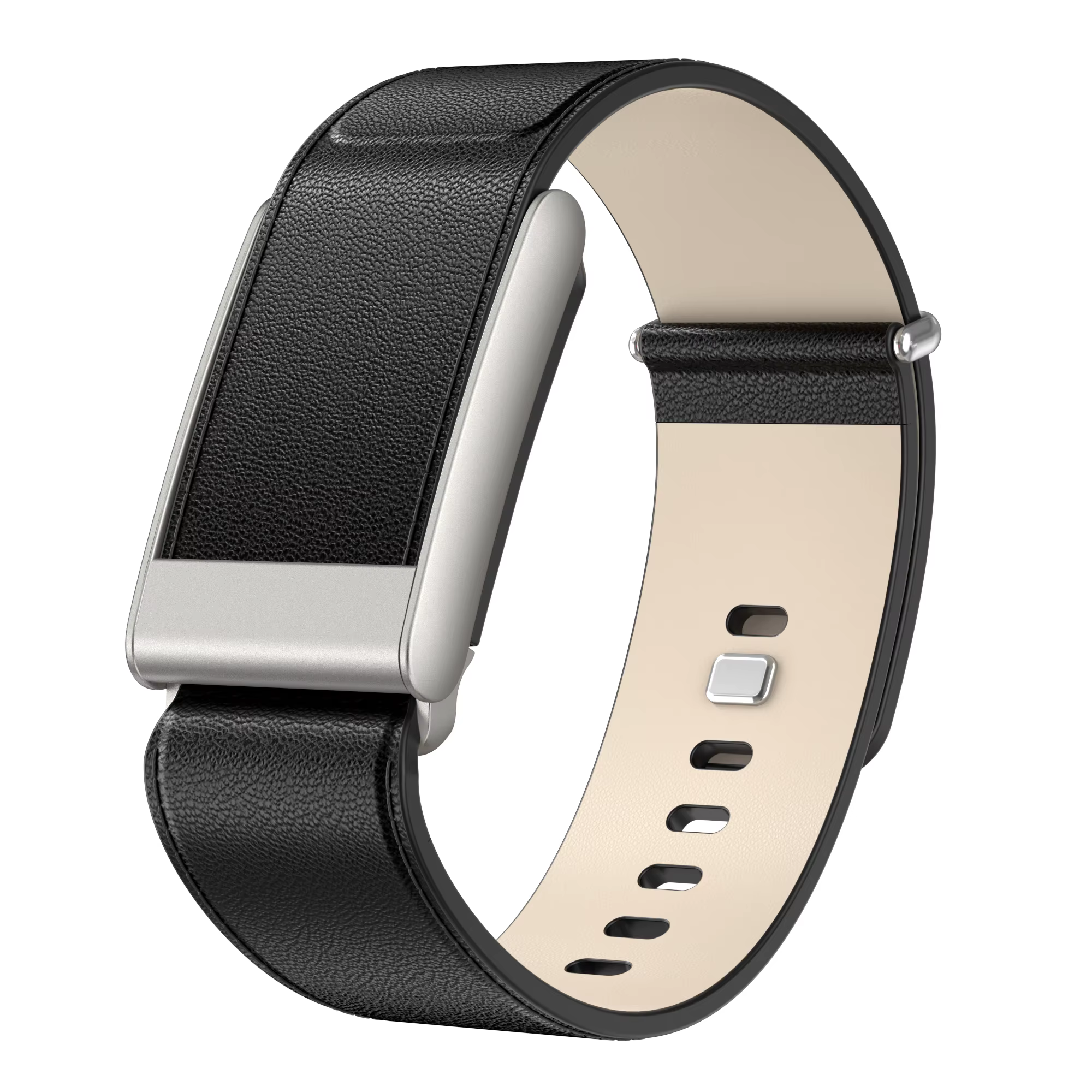 Bracelet en cuir pour Whoop 5.0, bracelet de sport à tête métallique, confortable, réglable, pour Wh