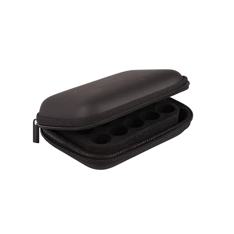Organisateur de parfum portable suspendu, 15 compartiments, pour flacons roll-on d'huiles essentiell