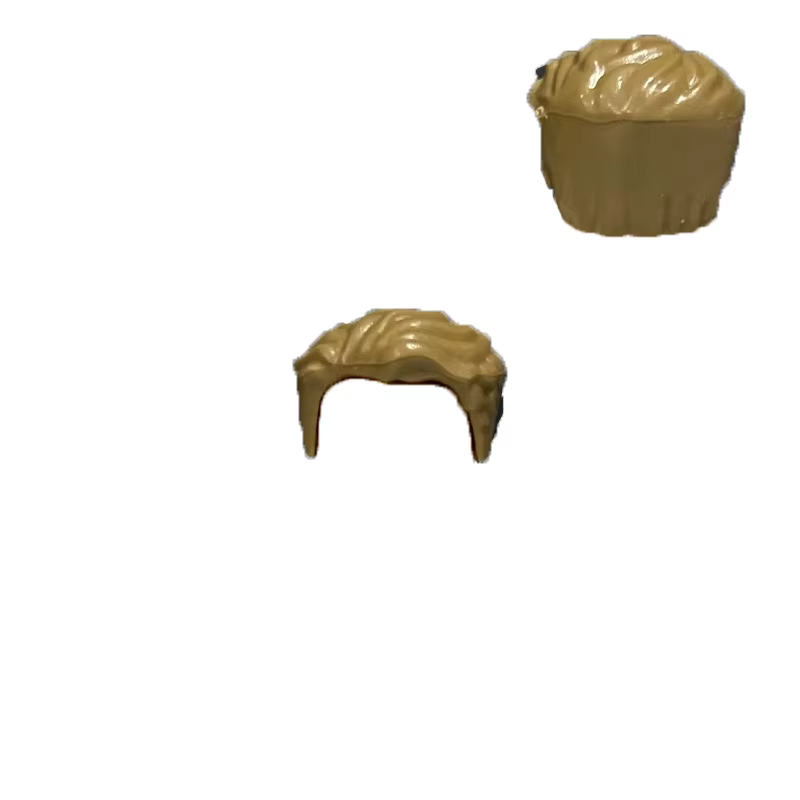 Blocs de construction accessoires figurines compatibles parties du corps coiffure pour garçons et fi