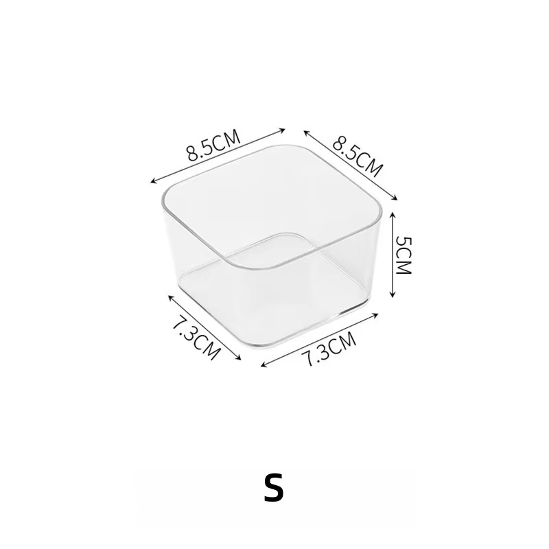 Boîte de rangement pour cosmétiques et papiers, adaptée au maquillage, aux fournitures de bureau, au