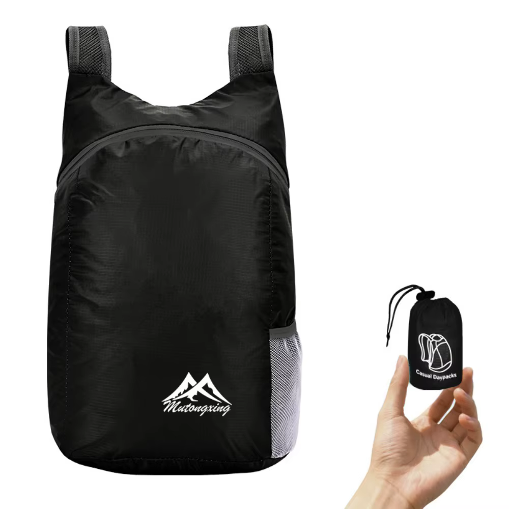 Sac à dos pliable de haute qualité 20L, léger, ultraléger, pratique, sac de voyage, sac à dos imperm