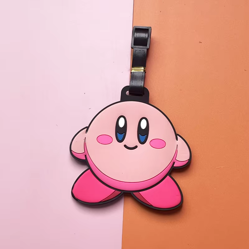 Étiquette de bagage de voyage Pokemon Anime mignon Kawaii Pikachu étoile Gel de silice valise ID Add