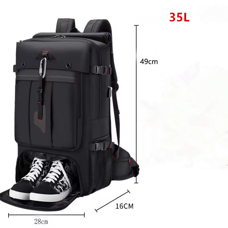 Sac à dos de voyage de grande capacité 50L 70L, bagages, entraînement sportif, Fitness, chaussures i