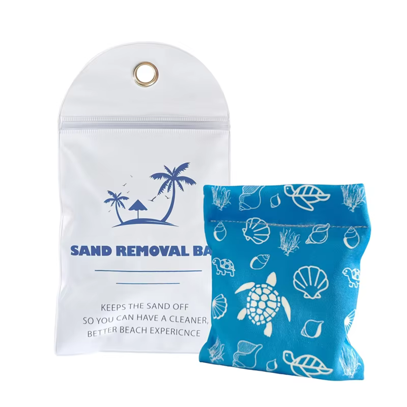 Dissolvant de sable de plage, sac de sable, cadeau essentiel pour voyage de Camping de vacances à la