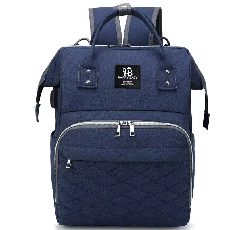 Sac à langer grande capacité pour maman, sac à dos suspendu pour poussette avec matelas à langer, sa