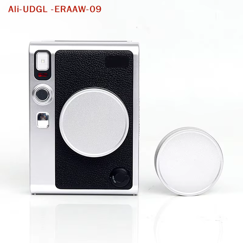 Capuchon d'objectif anti-poussière pour Instax Mini EVO, capuchon d'objectif avant en métal étanche,