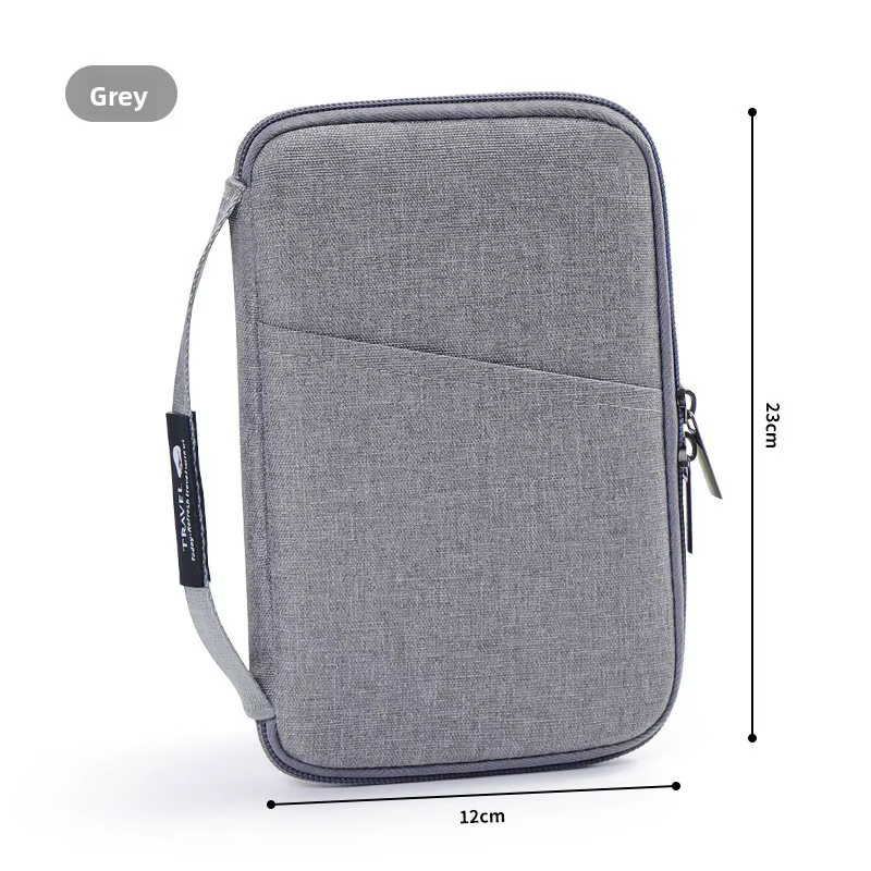 Accessoires de voyage Portefeuille de voyage en tissu OX Porte-billets Porte-passeport familial Hous