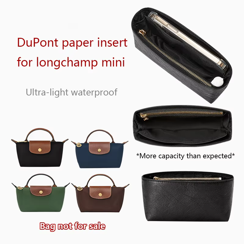 Insert de rangement pour ordinateur portable pour sac Longchamp Energy, organisateur de sacs impermé