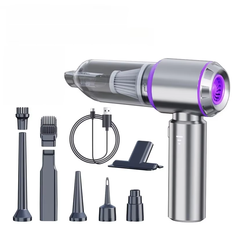 Aspirateur de voiture haute puissance Portable sans fil moteur sans brosse Machine de nettoyage plum