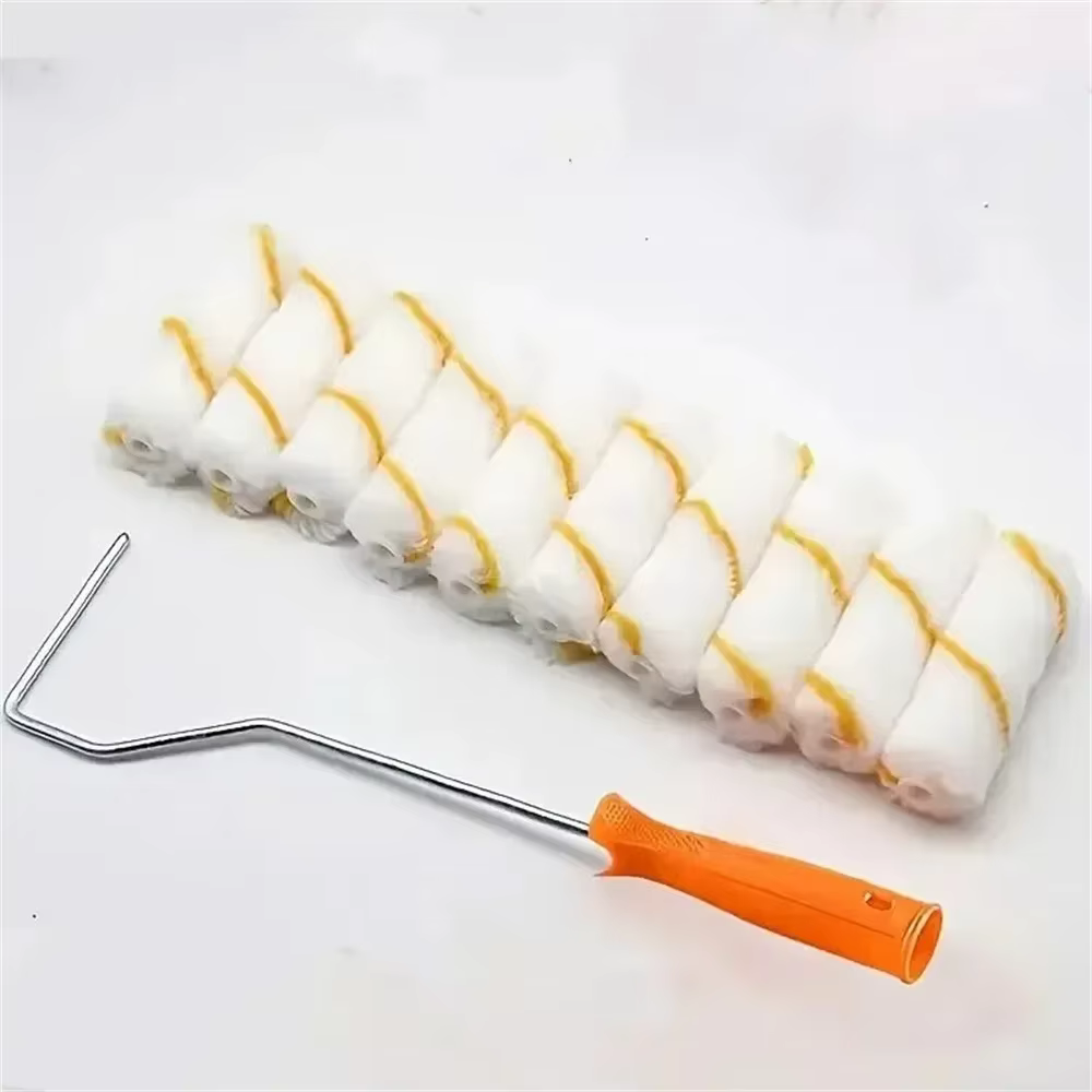 Kit de rouleaux à peinture, outil professionnel de peinture murale pour hôtels et usage commercial