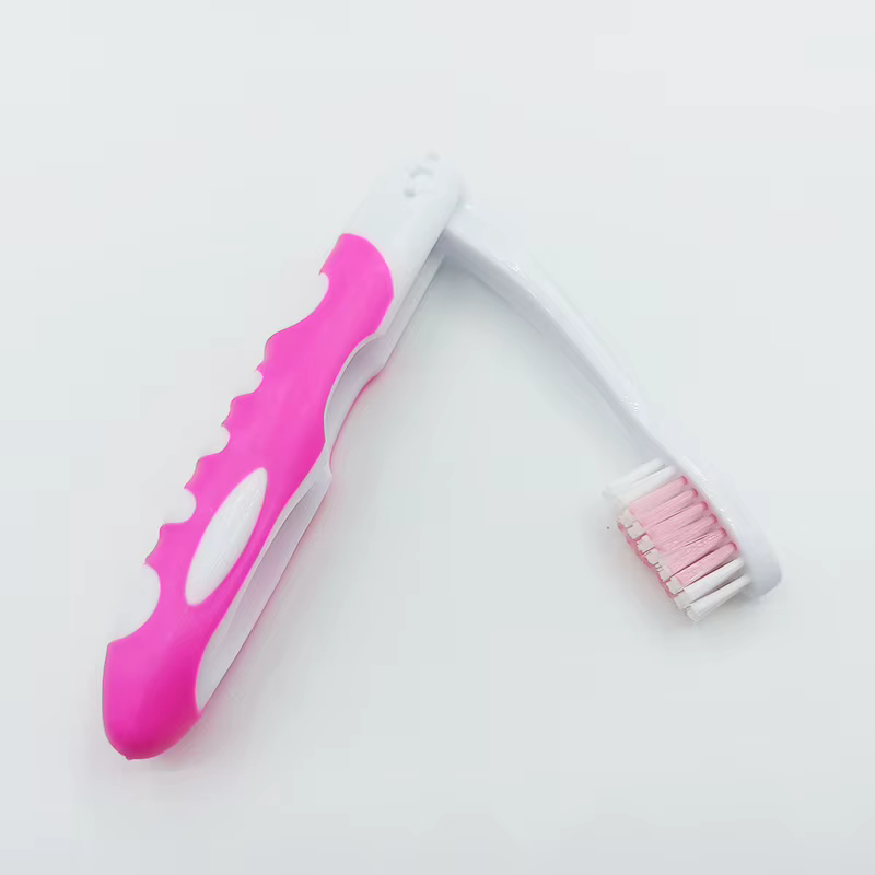 Hygiène Oral Portable jetable pliable voyage Camping brosse à dents randonnée brosse à dents outils 