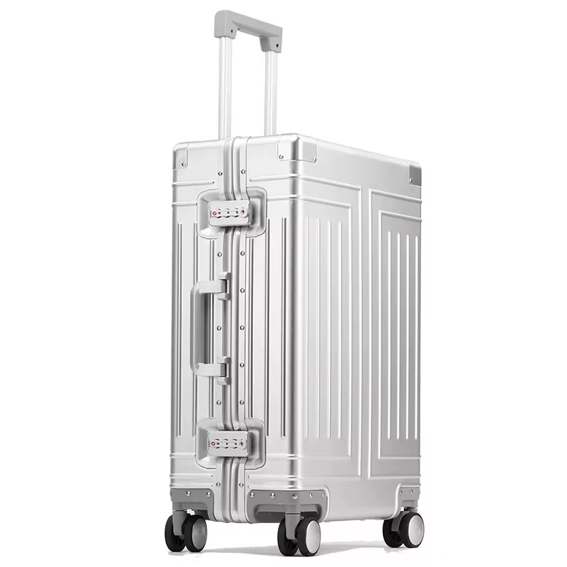 Bagage de voyage en aluminium valise rigide nouvelle valise en aluminium 20 "24" 26 "29" pouces sac 