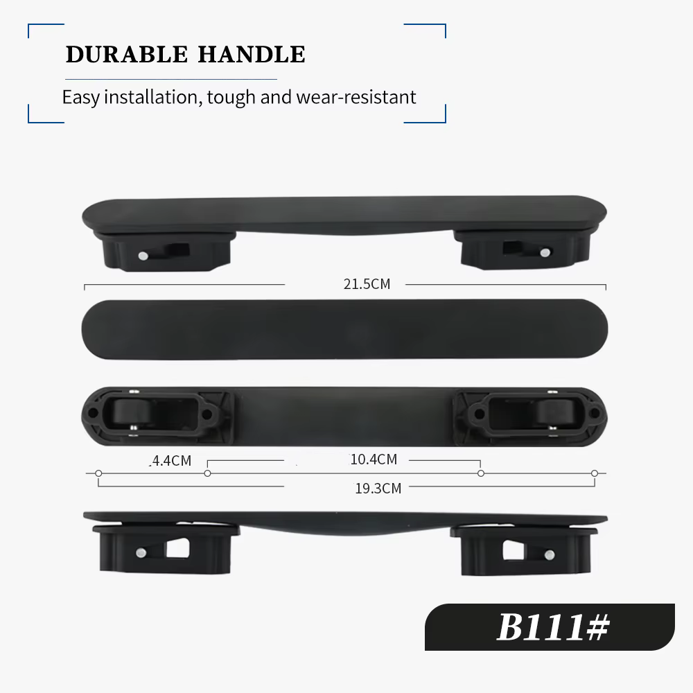 Matériel de bagages valise pièces de réparation poignée étui de voyage tirer valise main transporter