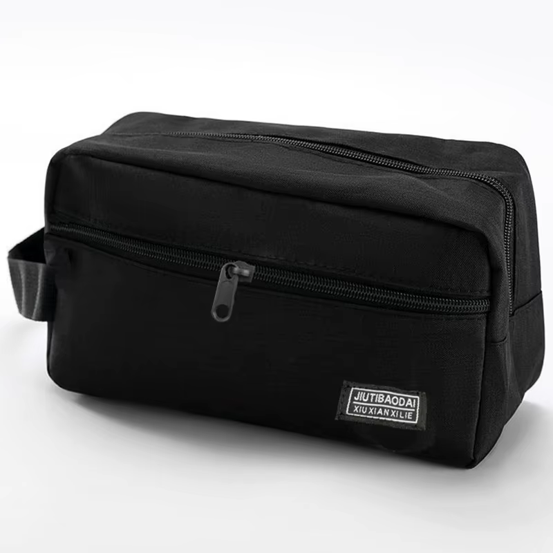 Trousse de toilette d'affaires pour hommes, organisateur de maquillage de voyage, pochette de rangem