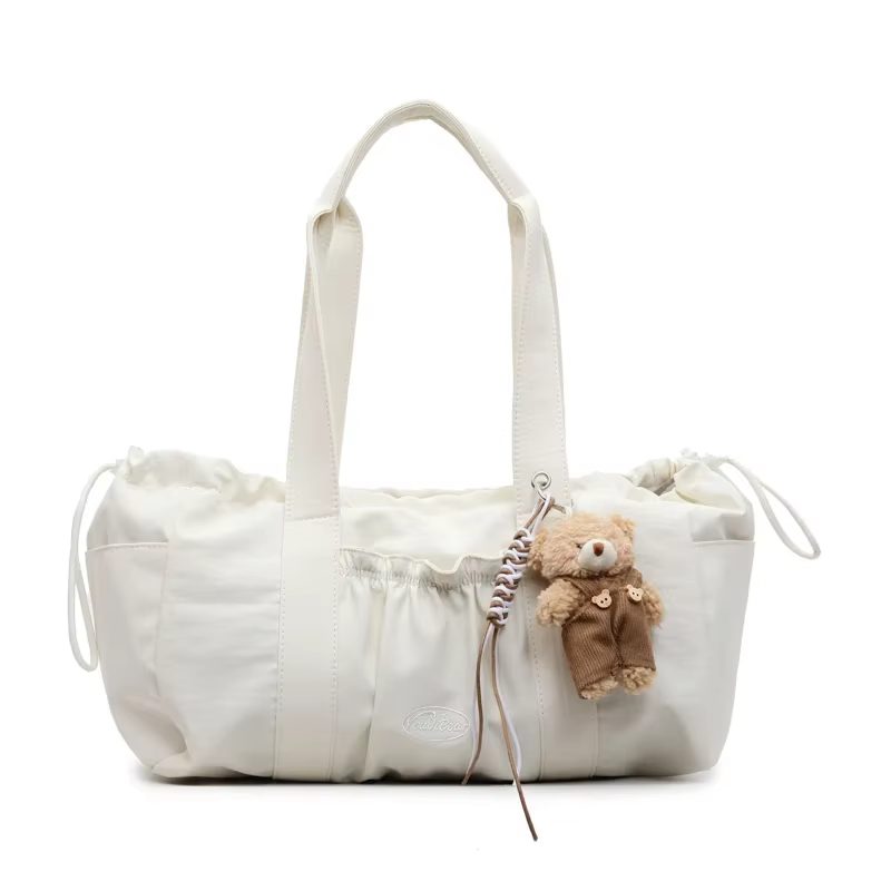 Sacs à bandoulière de grande capacité avec fermeture éclair en PU, couture de haute qualité, sacs à 