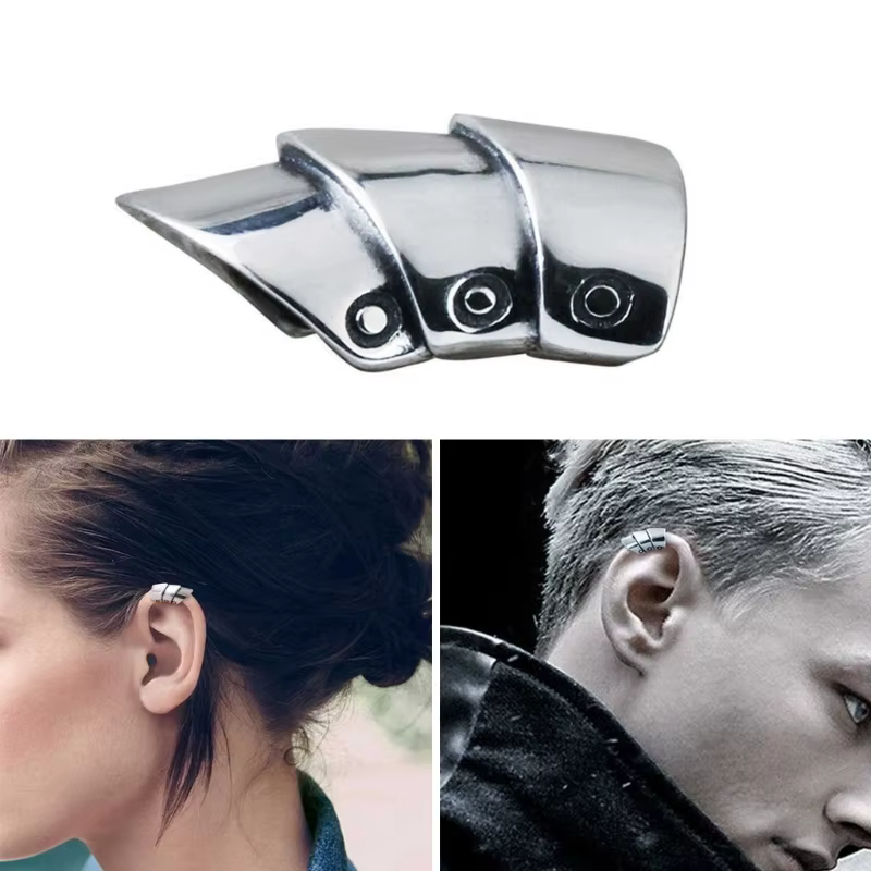 Boucle d'oreille sans perçage pour hommes, sans trou, bijoux Cool, Punk, bijoux inhabituels, accesso