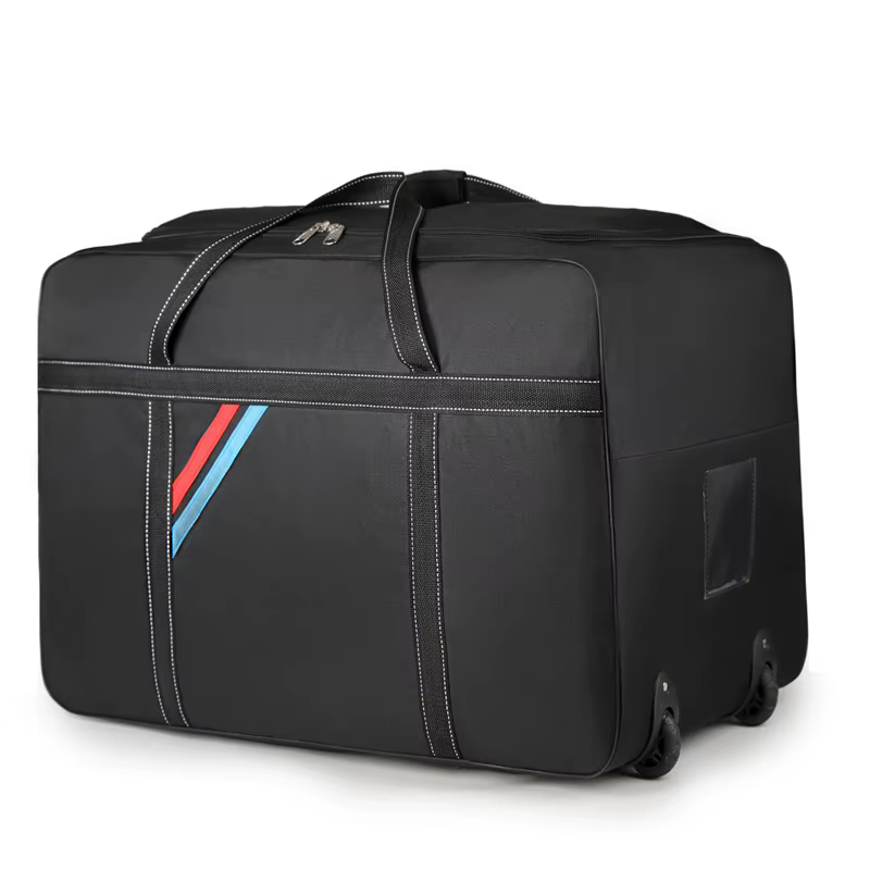 Sacs à roulettes de grande capacité avec roulettes, bagage pliable, valise de voyage, sac à main éta