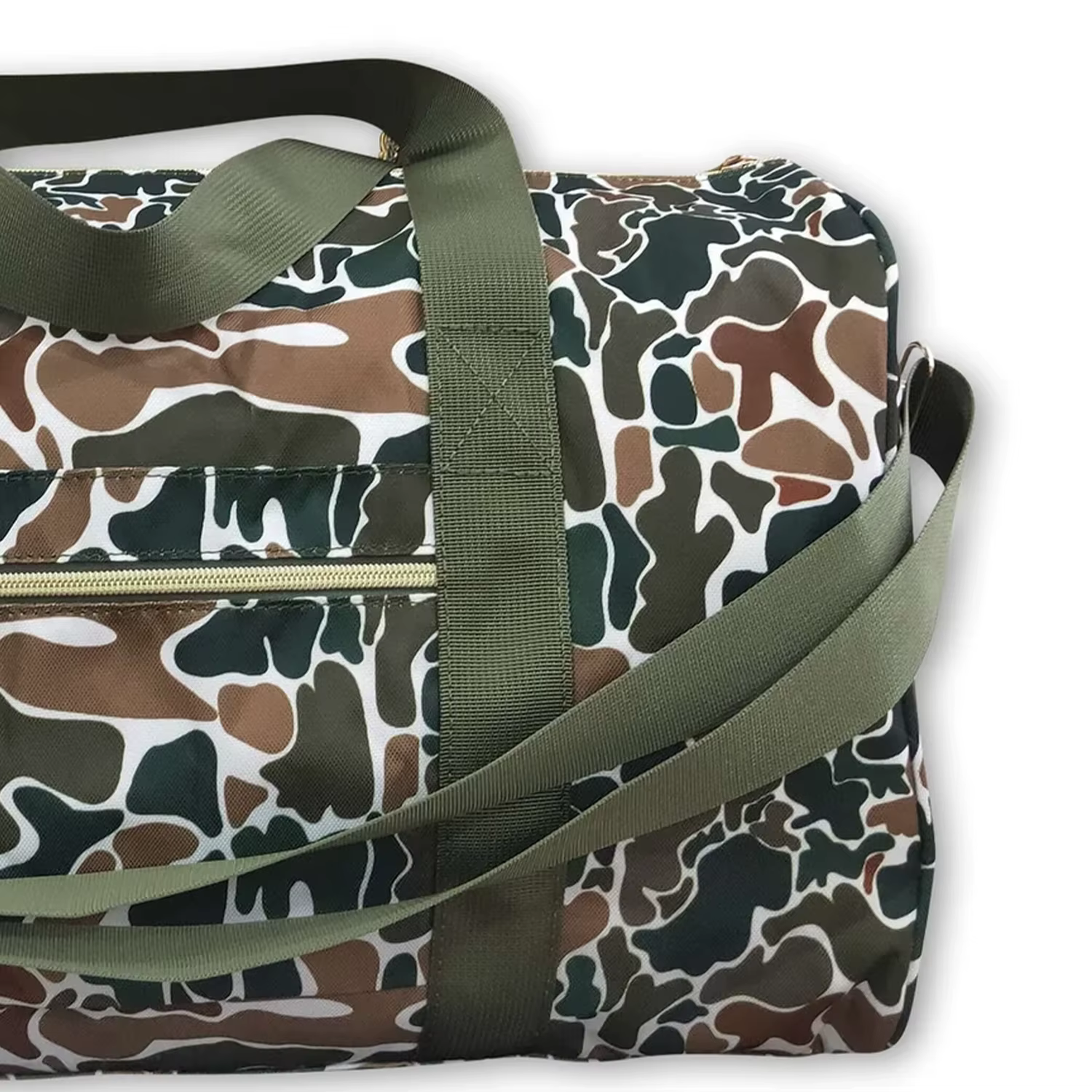 Sac de voyage camouflage marron