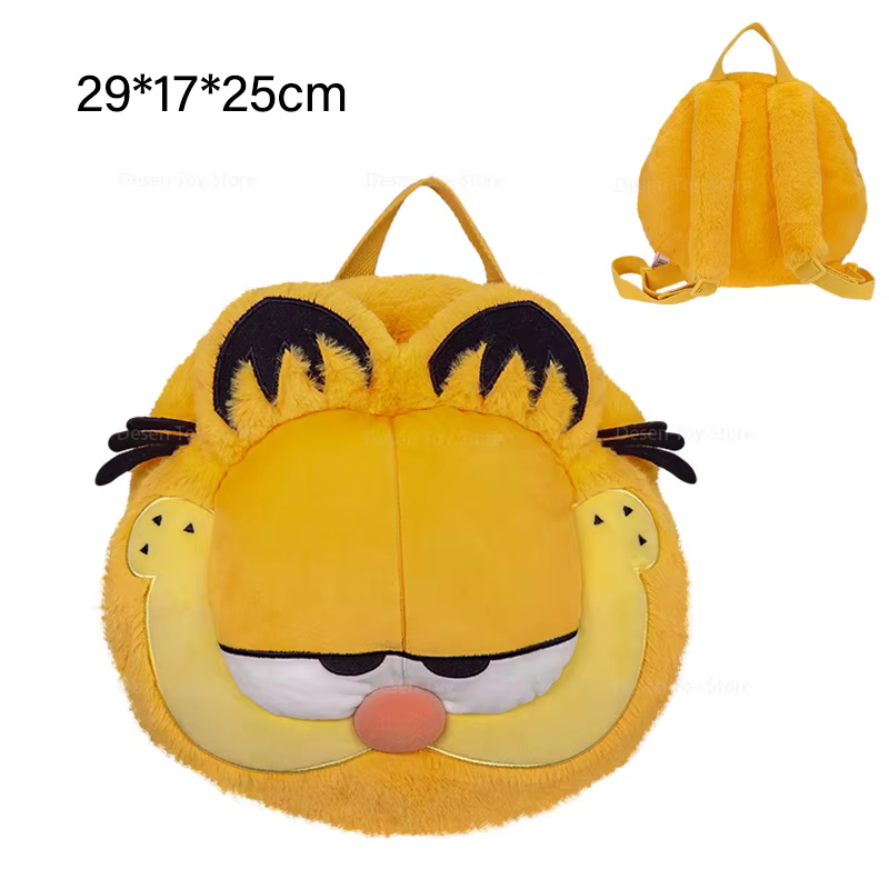 Garfield famille sac à dos cartable en peluche de haute qualité cadeaux mignons pour enfants adultes