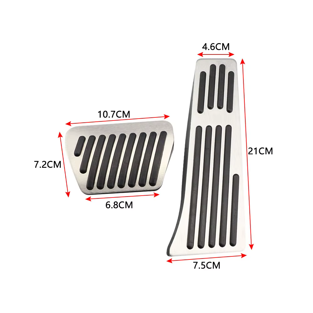 Accessoires de pédales d'accélérateur et de frein pour voitures BMW Série 5, 6, 7, X3, X4, F25, F26,