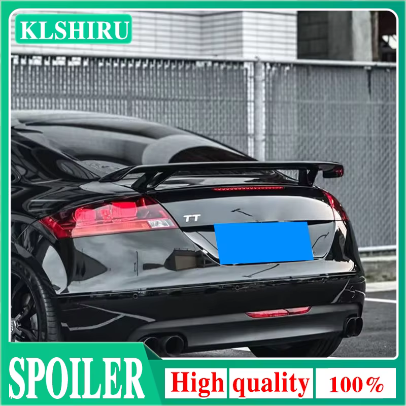 Aileron de coffre arrière pour Audi TT TTS TTRS MK2 MK3 2 portes Coupé 2008-2011, en ABS, kit de tun