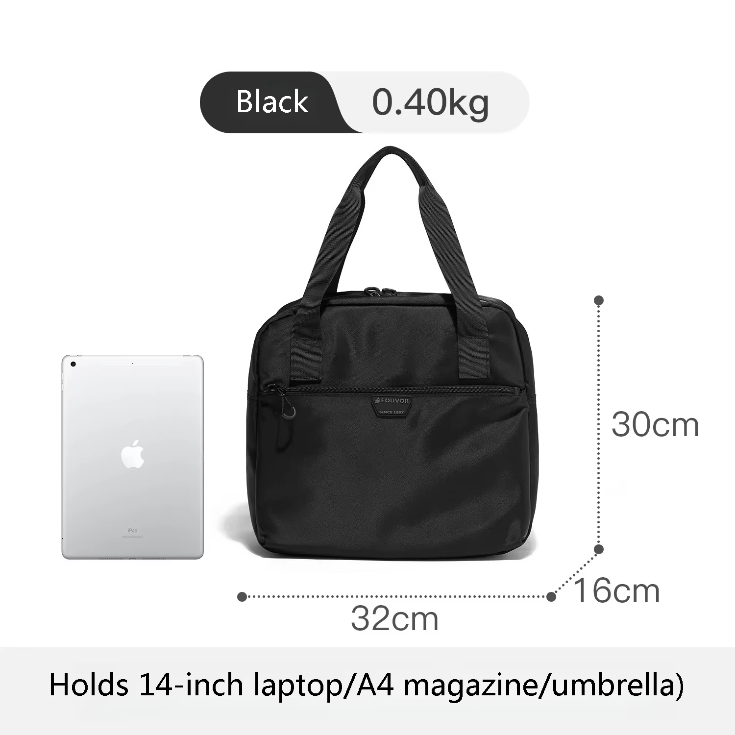 Sac de voyage grande capacité Fouvor pour femme, sacs de sport et de week-end avec pochette pour bag
