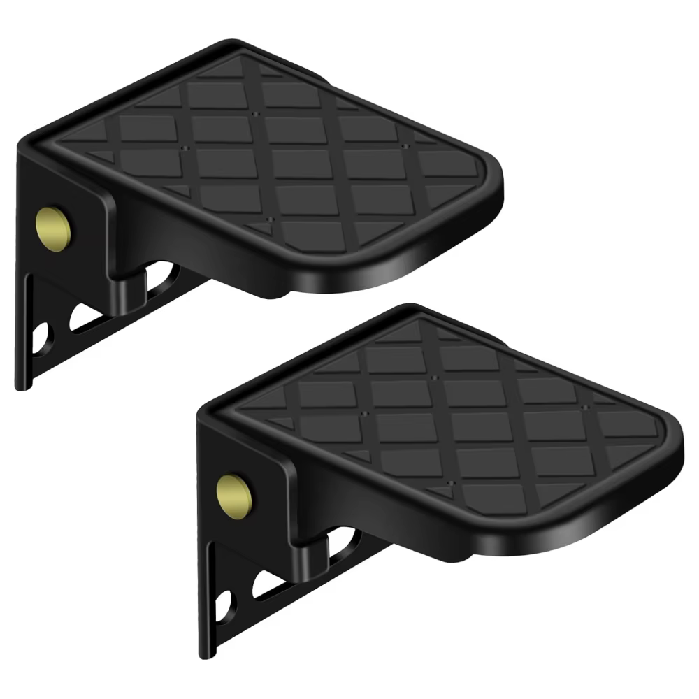 Marchepied de camion pliant avec Surface antidérapante, échelle de hayon réglable pour camping-car, 