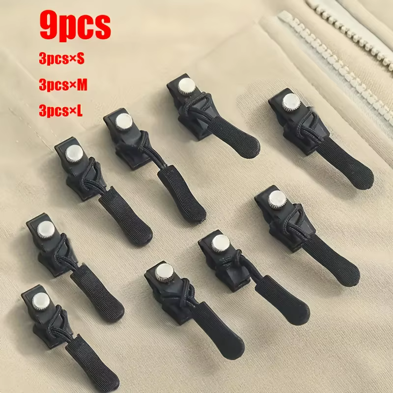 Kit de réparation de fermeture éclair pour vêtements, bagages, sac à dos, curseur et dents fixés, ta